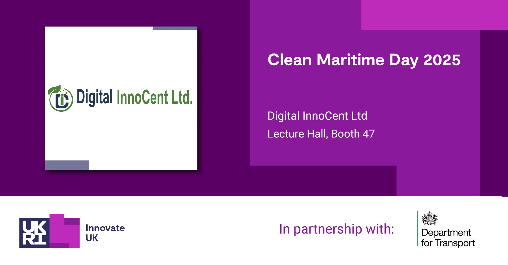 DIC Showcases SEAWISE at Clean Maritime Day 2025 1758186831426