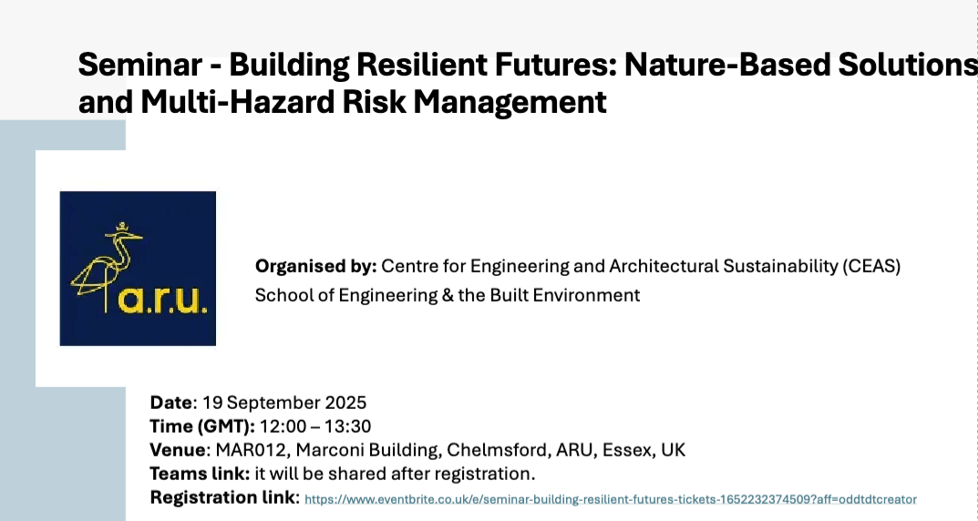 DigInnoCent Contributes to Seminar on Building Resilient Futures through Nature-Based Solutions acu